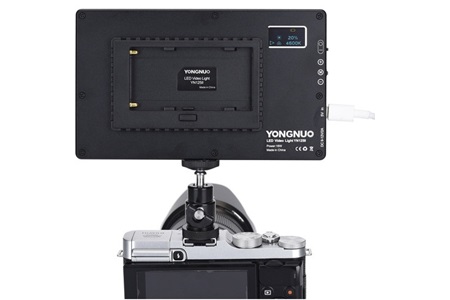 Yongnuo YN125-II Bi-Color Led Işık-Siyah