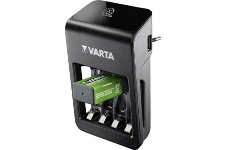 Varta LCD Plug+ Plus Şarj Cihazı + 4*2100 mAh AA Şarjlı Pil