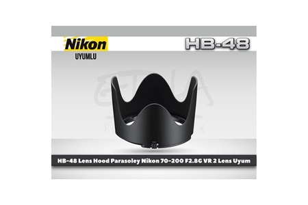 Tewise Nikon HB-48 Parasoley 70-200mm F2.8G ED VR II Lens Uyumlu