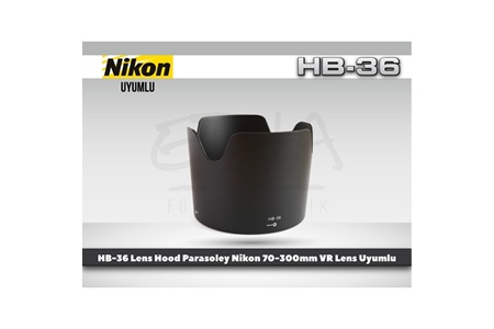 Tewise Nikon HB-36 Parasoley 70-300mm VR Lens Uyumlu