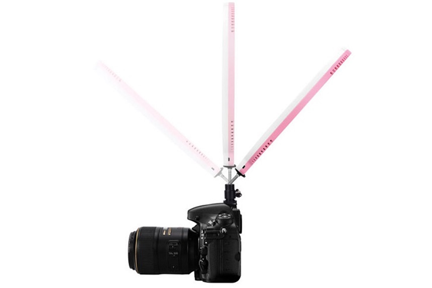 Yongnuo YN128 Bi-Color Ring Led Işık-Pembe