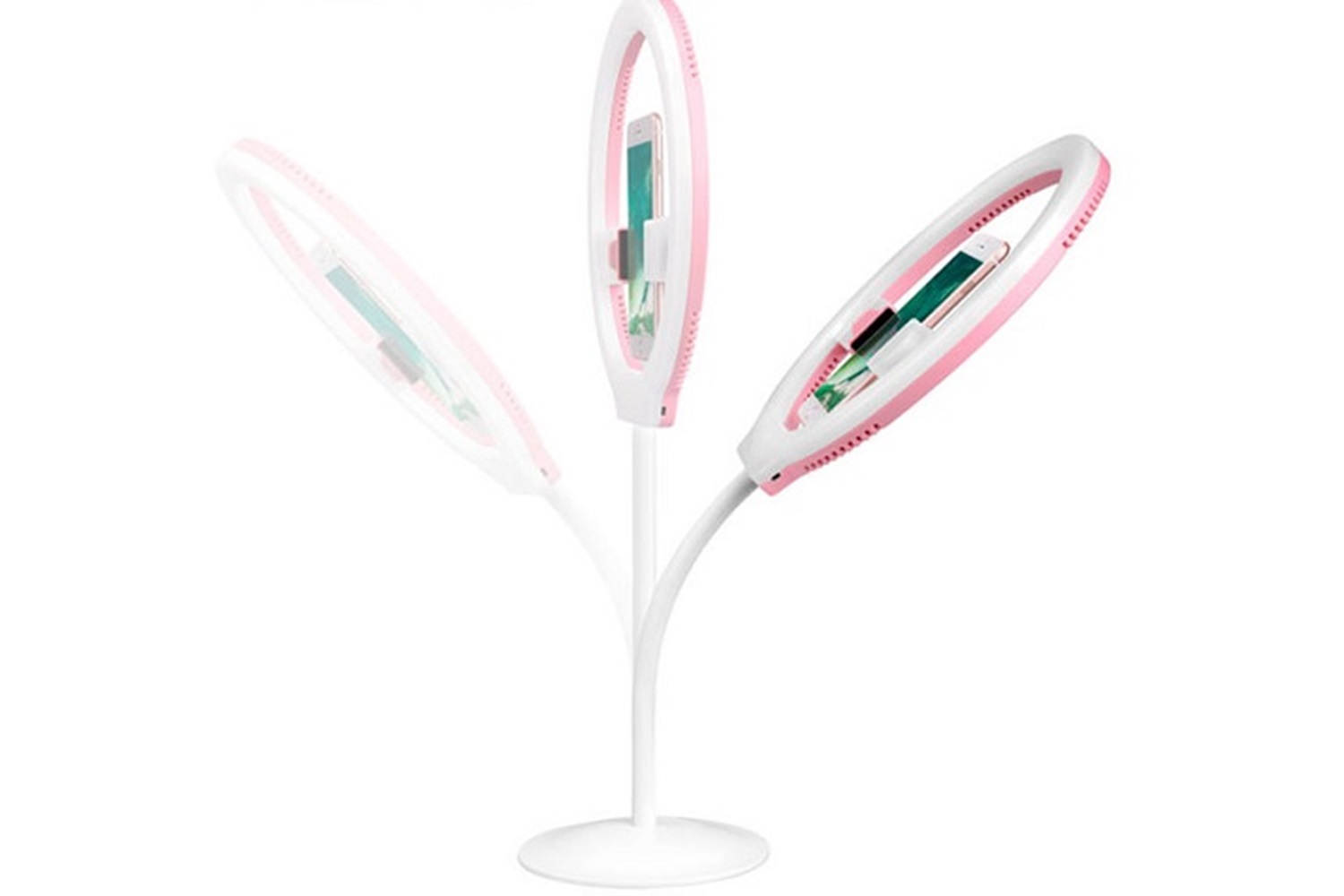 Yongnuo YN128 Bi-Color Ring Led Işık-Pembe