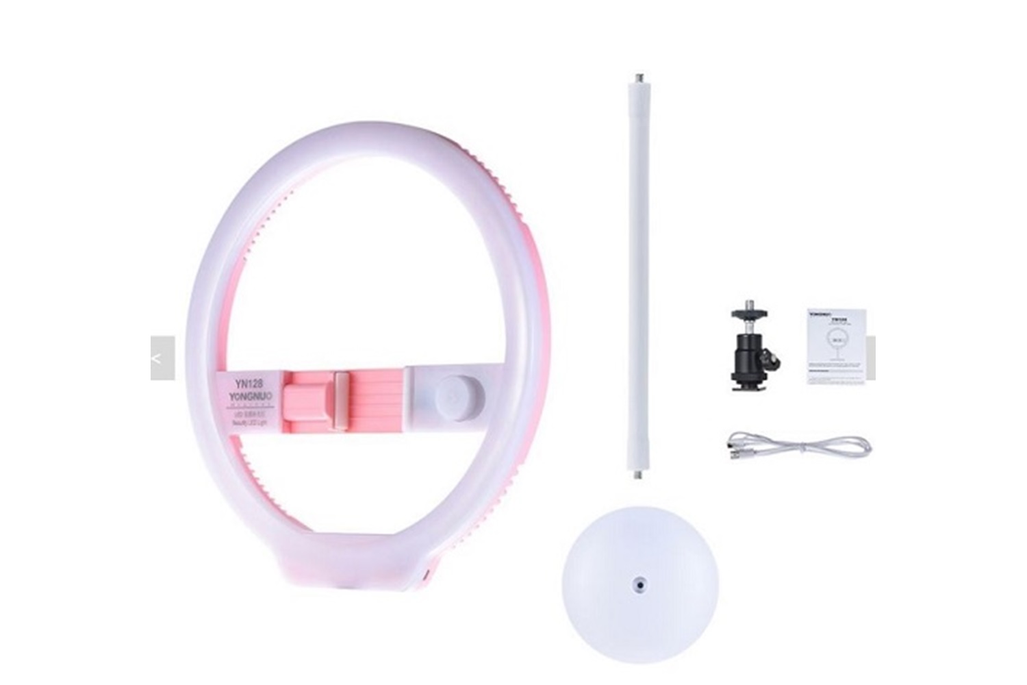 Yongnuo YN128 Bi-Color Ring Led Işık-Pembe