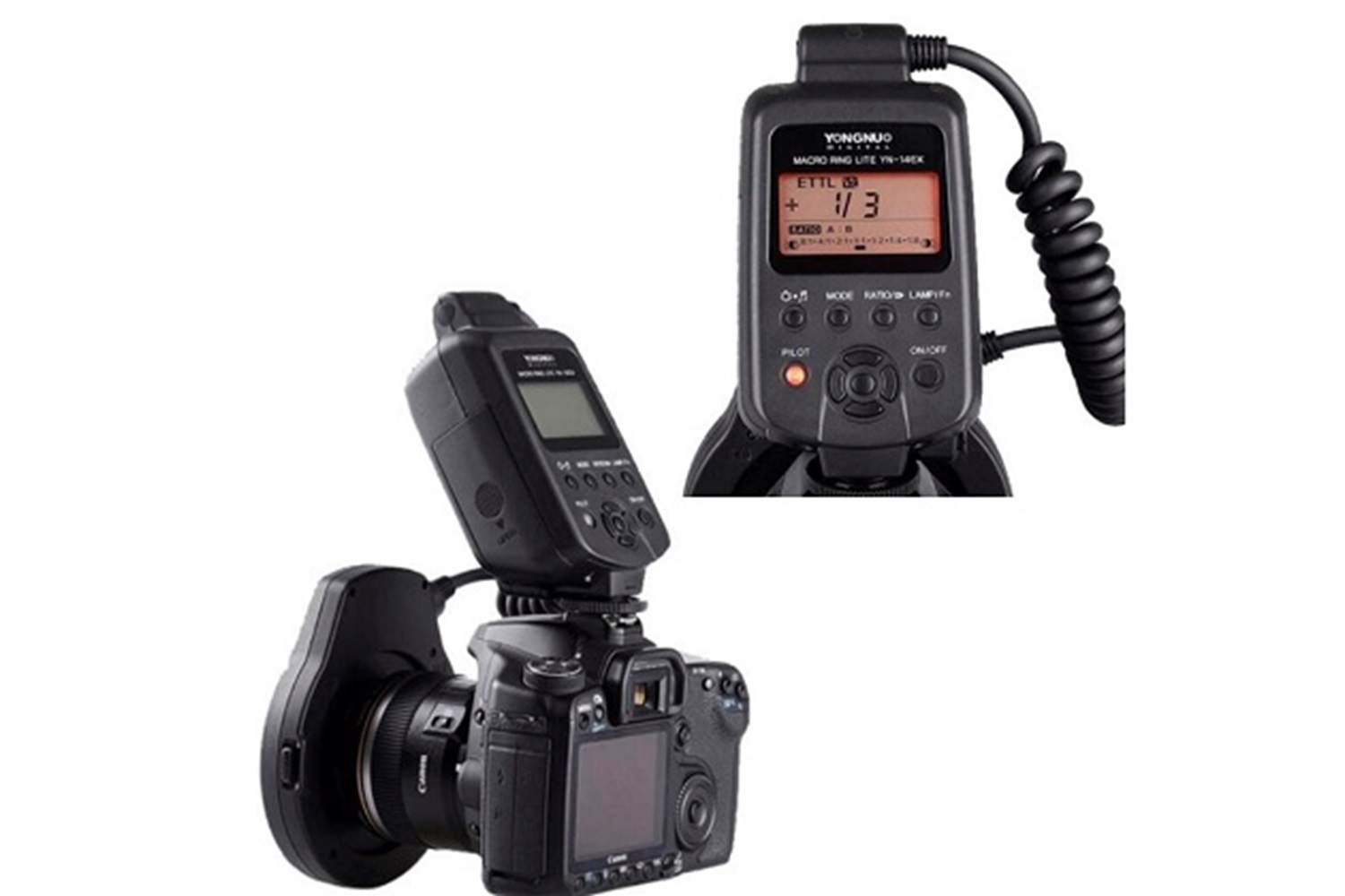 Yongnuo YN14-EX Canon Uyumlu TTL Makro Ring Flaş