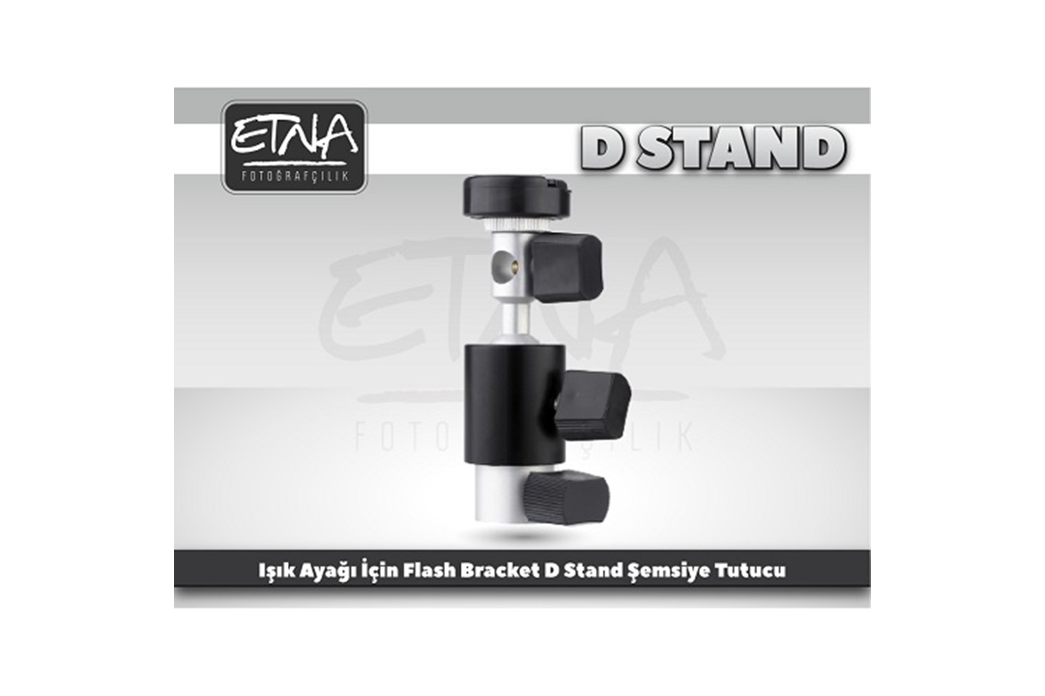 Tewise Işık Ayağı Uyumlu Flaş Braket D Stand Şemsiye Tutucu