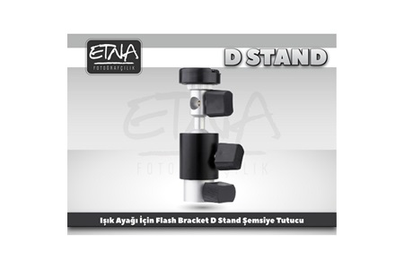 Tewise Işık Ayağı Uyumlu Flaş Braket D Stand Şemsiye Tutucu