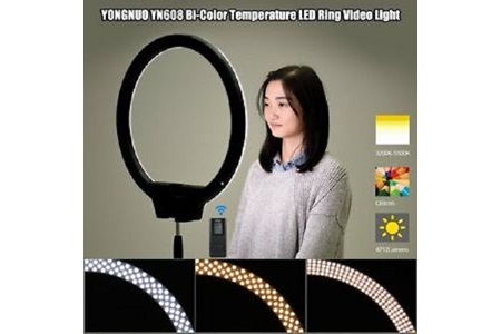 Yongnuo YN608 Bi-Color Ring Led Işık
