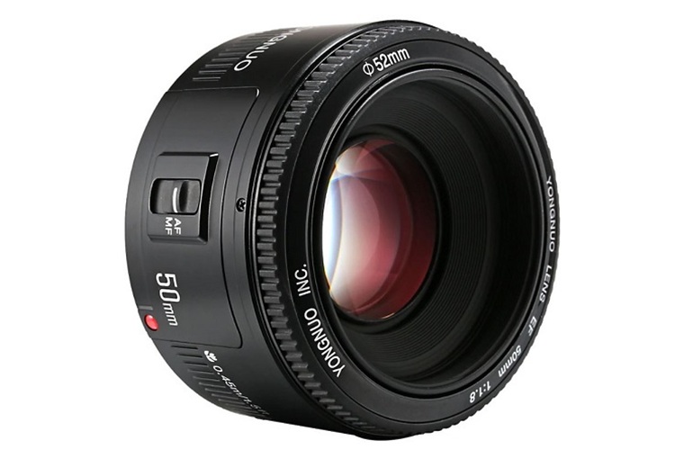 Yongnuo 50mm f/1.8 Full Frame APS-C Otofokus Lens (Canon EF Mount)