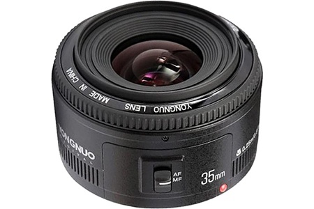 Yongnuo 35mm f/2 C Full Frame Otofokus Lens (Canon EF Mount)