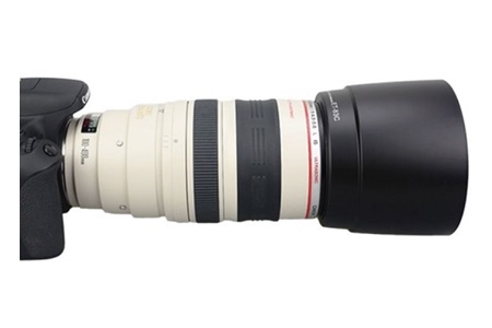 Tewise Canon ET-83C Parasoley 100-400L IS Lens Uyumlu Siyah