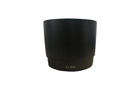 Tewise Canon ET-83C Parasoley 100-400L IS Lens Uyumlu Siyah