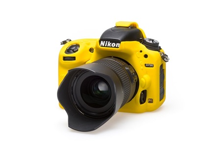 Easycover Nikon D750 Silikon Kılıf Sarı