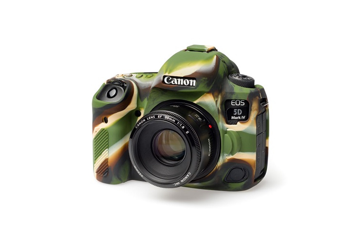 Easycover Canon 5D Mark IV Silikon Kılıf Kamuflaj