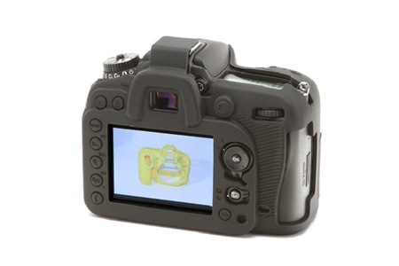 Easycover Nikon D7100-D7200 Silikon Kılıf Siyah
