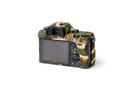 Easycover Sony A7 A7R3 A9 Silikon Kılıf Kamuflaj