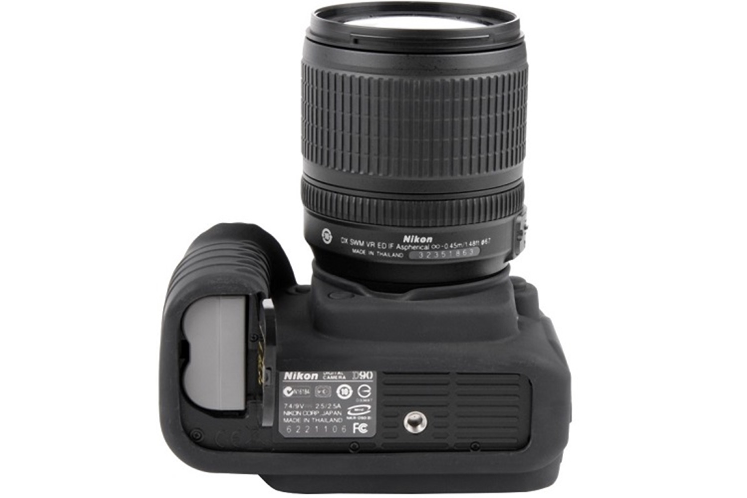 Easycover Nikon D90 Silikon Kılıf Siyah