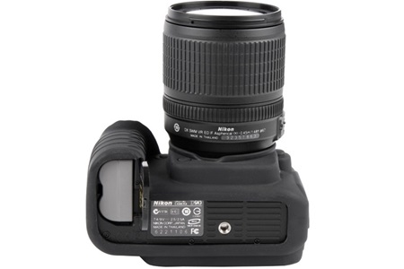 Easycover Nikon D90 Silikon Kılıf Siyah