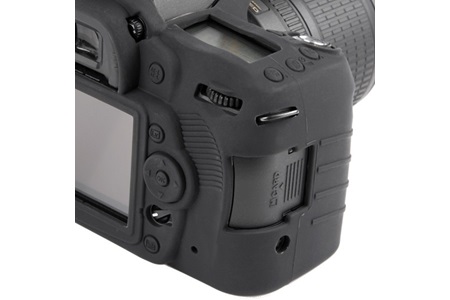 Easycover Nikon D90 Silikon Kılıf Siyah
