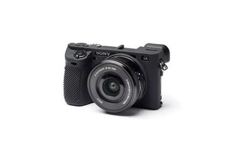 Easycover Sony A6500 Silikon Kılıf Siyah