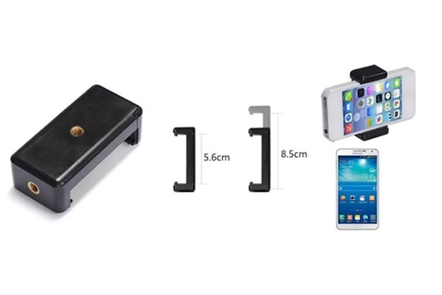 Tewise Cep Telefonu Klips Tripod Bağlantı Aparatı Tutucu