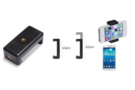 Tewise Cep Telefonu Klips Tripod Bağlantı Aparatı Tutucu