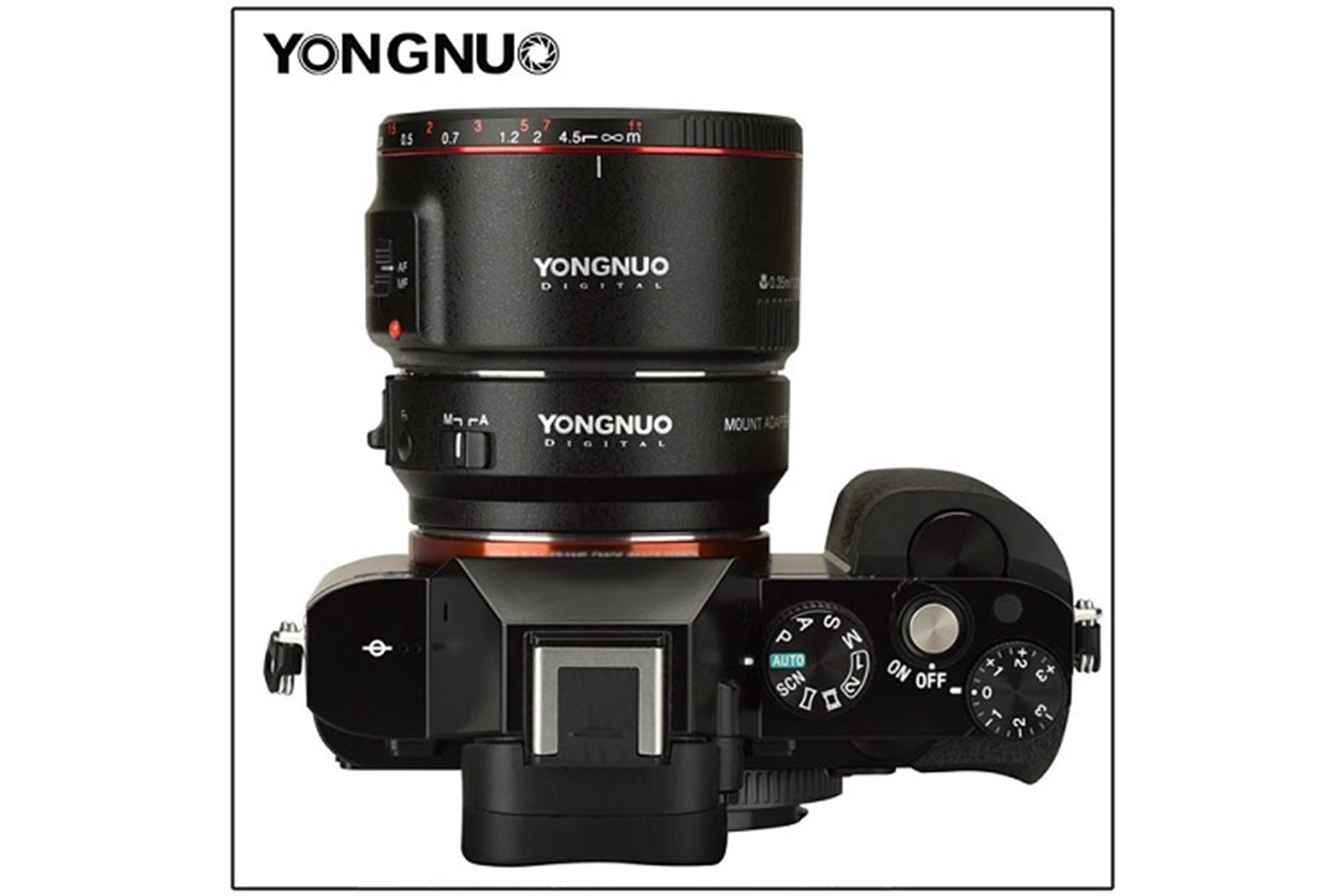 Yongnuo EF-E II Canon-Sony Uyumlu Otofokus Lens Adaptörü