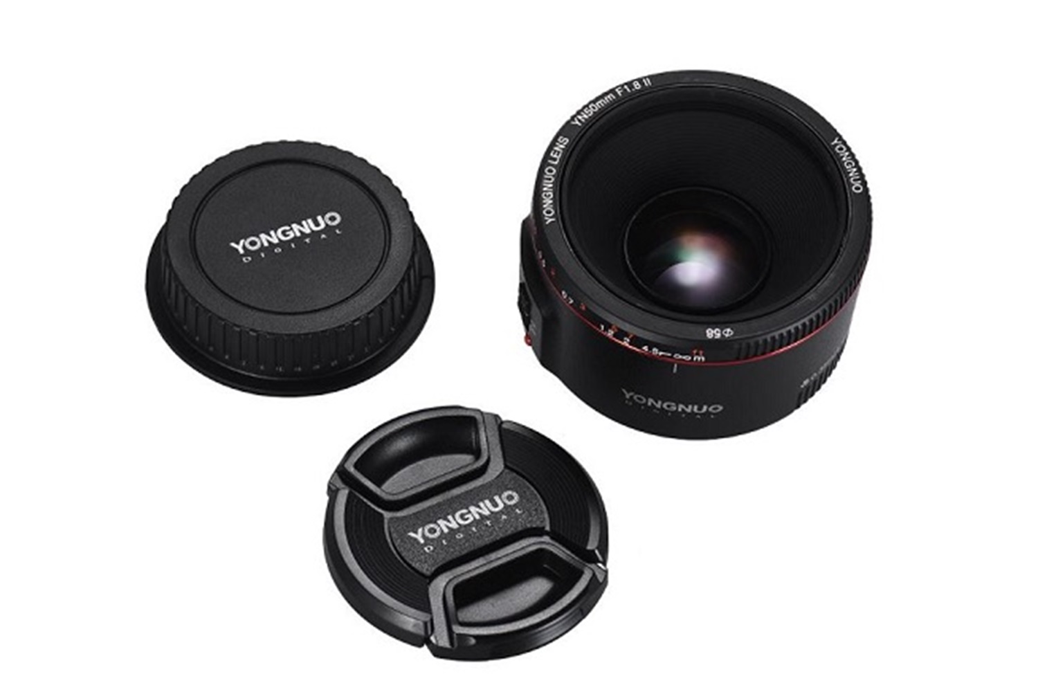 Yongnuo 50mm F1.8 II Canon Uyumlu Otofokus Prime Lens Siyah