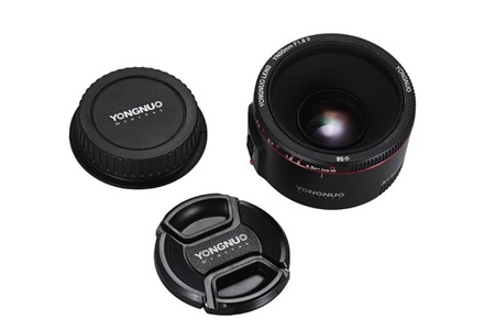 Yongnuo 50mm F1.8 II Canon Uyumlu Otofokus Prime Lens Siyah