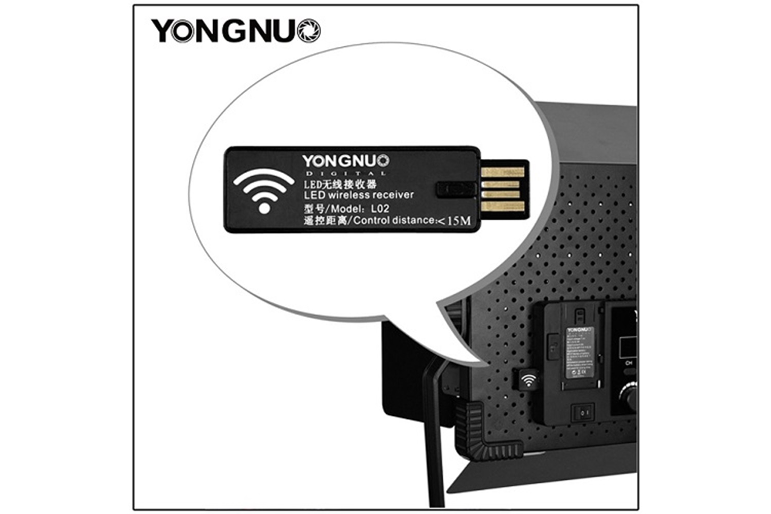 Yongnuo YN6000 Bi-Color Led Işık 3200-5600K