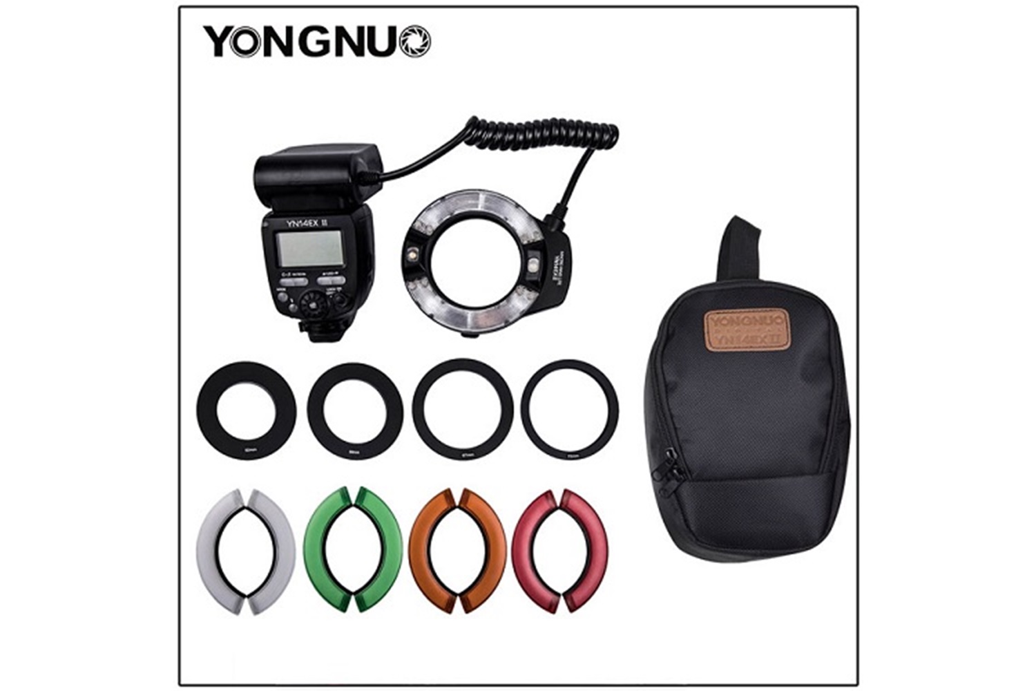 Yongnuo YN14-EX II Canon Uyumlu Makro Ring Flaş