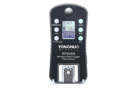 Yongnuo RF605N Nikon Uyumlu Flaş Tetikleyici 1 Adet