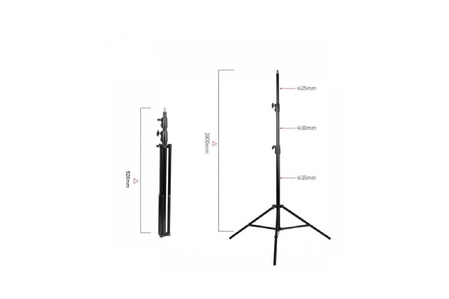 Yongnuo DJ-280 280cm Aliminyum Işık Standı