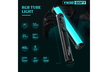 Yongnuo YN30 Soft 2000-1000K RGB Led Işık 30cm