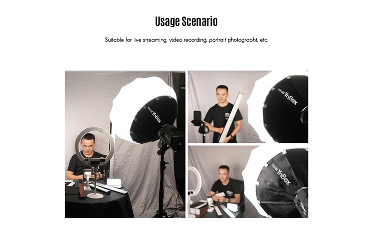 Yongnuo YN85Q Bowens Mount Lantern Balon Softbox 85cm