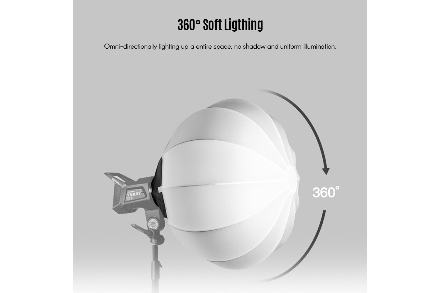 Yongnuo YN85Q Bowens Mount Lantern Balon Softbox 85cm