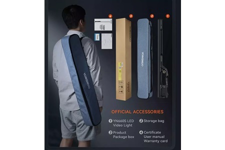 Yongnuo YN660s Bi-Color icelight 60W 11900 Lux Led Işık