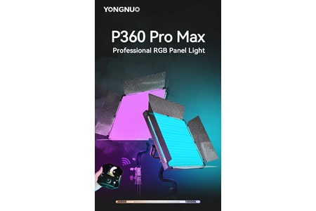 Yongnuo P360 Pro Max 2000-10000K DMX Kontrollü 360W Led Işık
