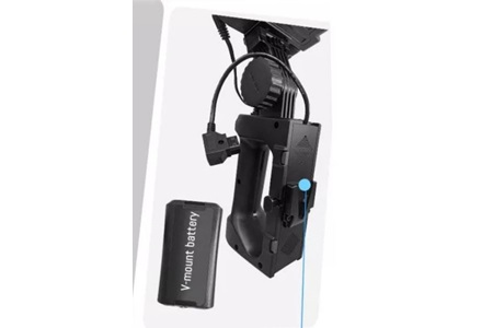 Yongnuo YNLUX100 Led Işık Uyumlu V-Mount Batarya Handle Siyah