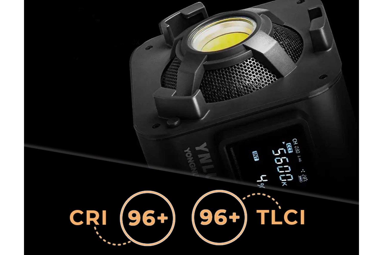 Yongnuo YNLUX100-RGB 120W COB LED Işık (Kit Versiyon)