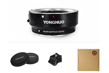 Yongnuo EF-EOS M II Canon Otofokus Lens Adaptörü