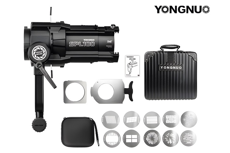 Yongnuo SPL100 36° Lensli Optik Snoot Gobo Seti - Şekillendirici