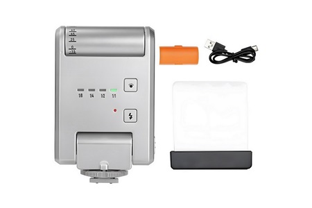 Yongnuo YN6 Micro Bataryalı Universal Tepe Flaşı (Gümüş)