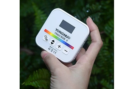 Yongnuo YN60-RGB II Dahili Bataryalı Mobil LED Işık - Beyaz Kasa