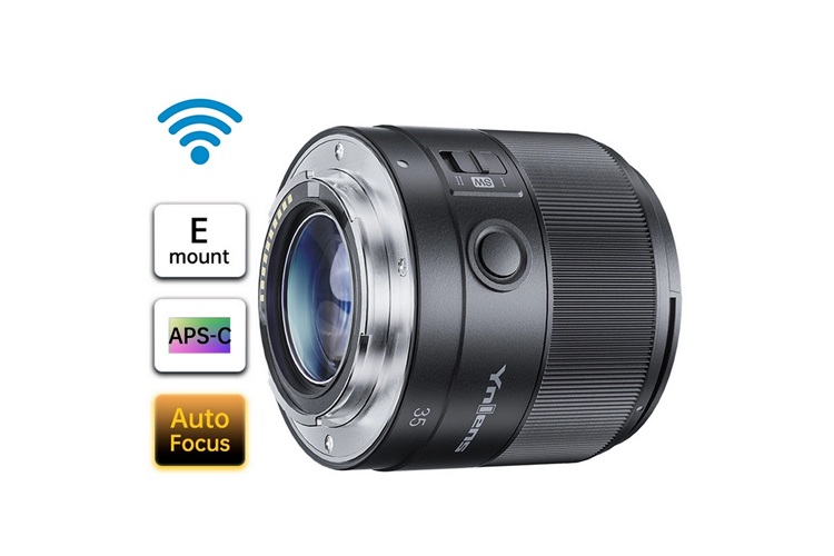 Yongnuo 35mm F1.8S DA DSM WL APS-C Otofokus Wireless Lens, Siyah (Sony E)