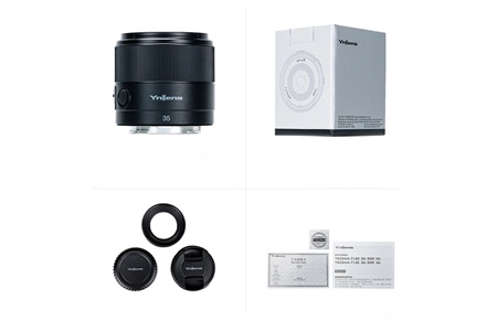 Yongnuo 35mm F1.8S DA DSM WL Otofokus Wireless Lens (Sony E) Siyah