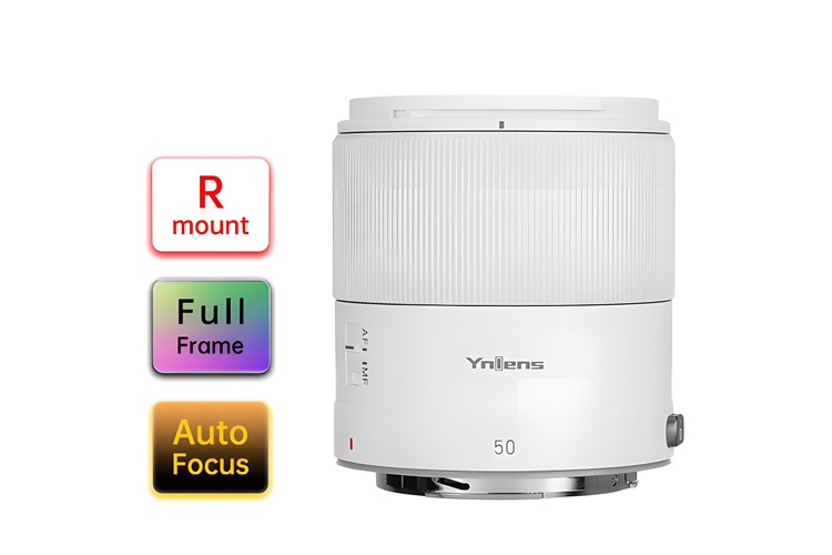 Yongnuo 50mm f/1.8R DSM Lite Full Frame Otofokus Lens (Canon RF) Beyaz
