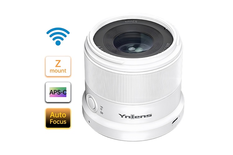 Yongnuo 35mm f/1.8Z DA DSM WL APS-C Wireless Otofokus Lens, Beyaz (Nikon Z)