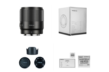 Yongnuo 50mm f/1.8S DF Lite Full Frame Otofokus Lens, Siyah (Sony E)