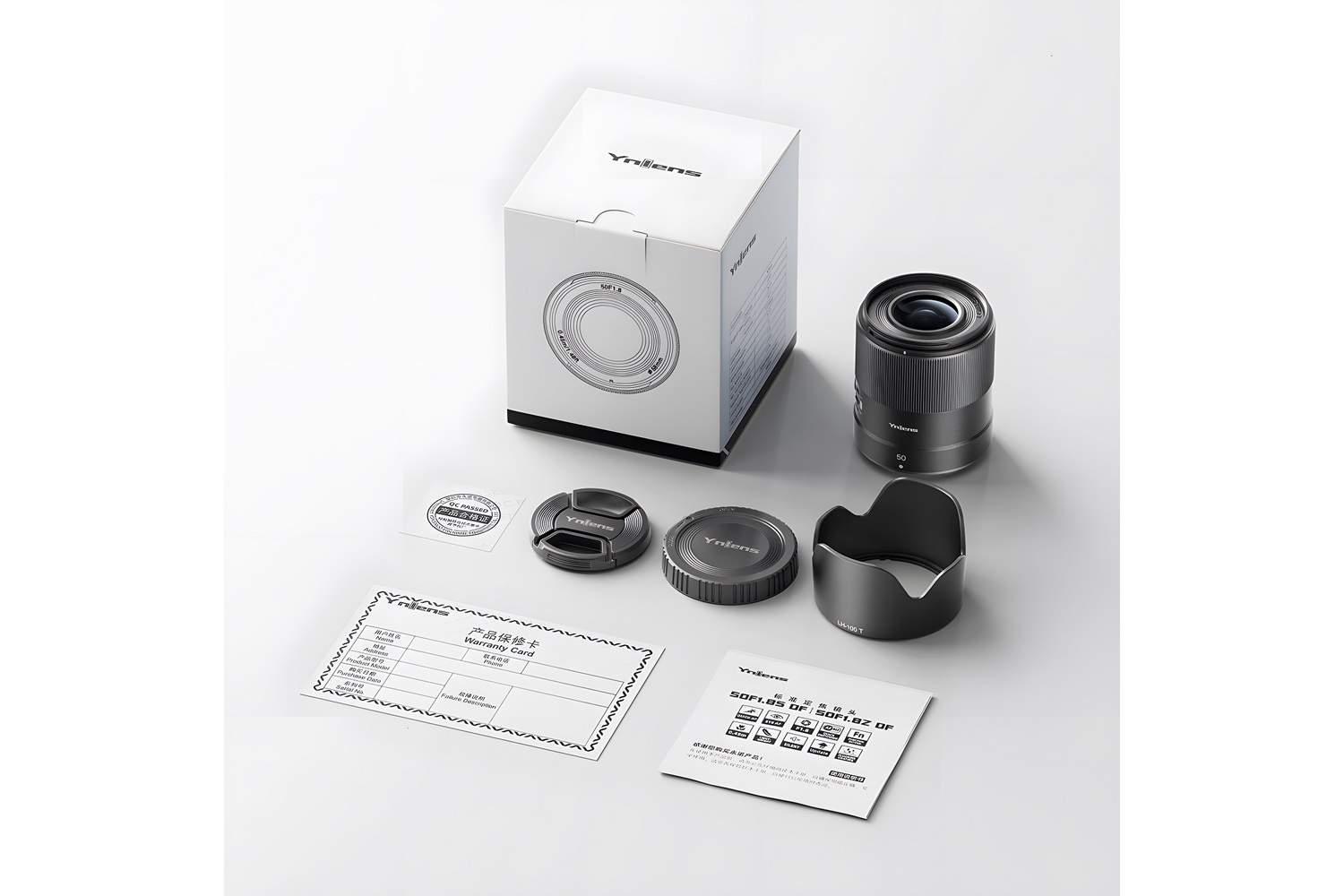 Yongnuo 50mm f/1.8Z DF Lite Full Frame Otofokus Lens, Siyah (Nikon Z)