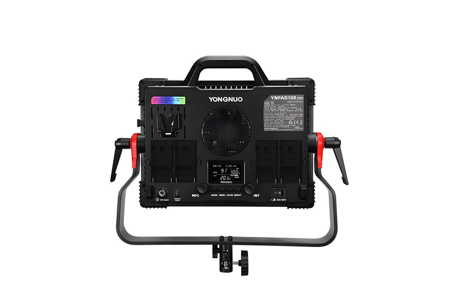 Yongnuo YNPAD100 RGB 2.000-10.000 Kelvin 100W LED Işık (Kit Versiyon)